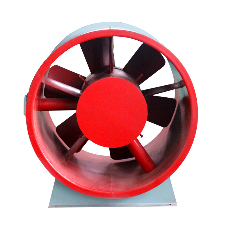 消防排煙風(fēng)機(jī)包括底座和主殼體。